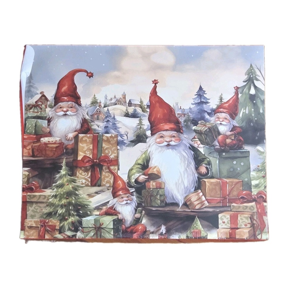 Christmas Advent Calendar 24pcs Merry Christmas Collectible Gnomes See Below